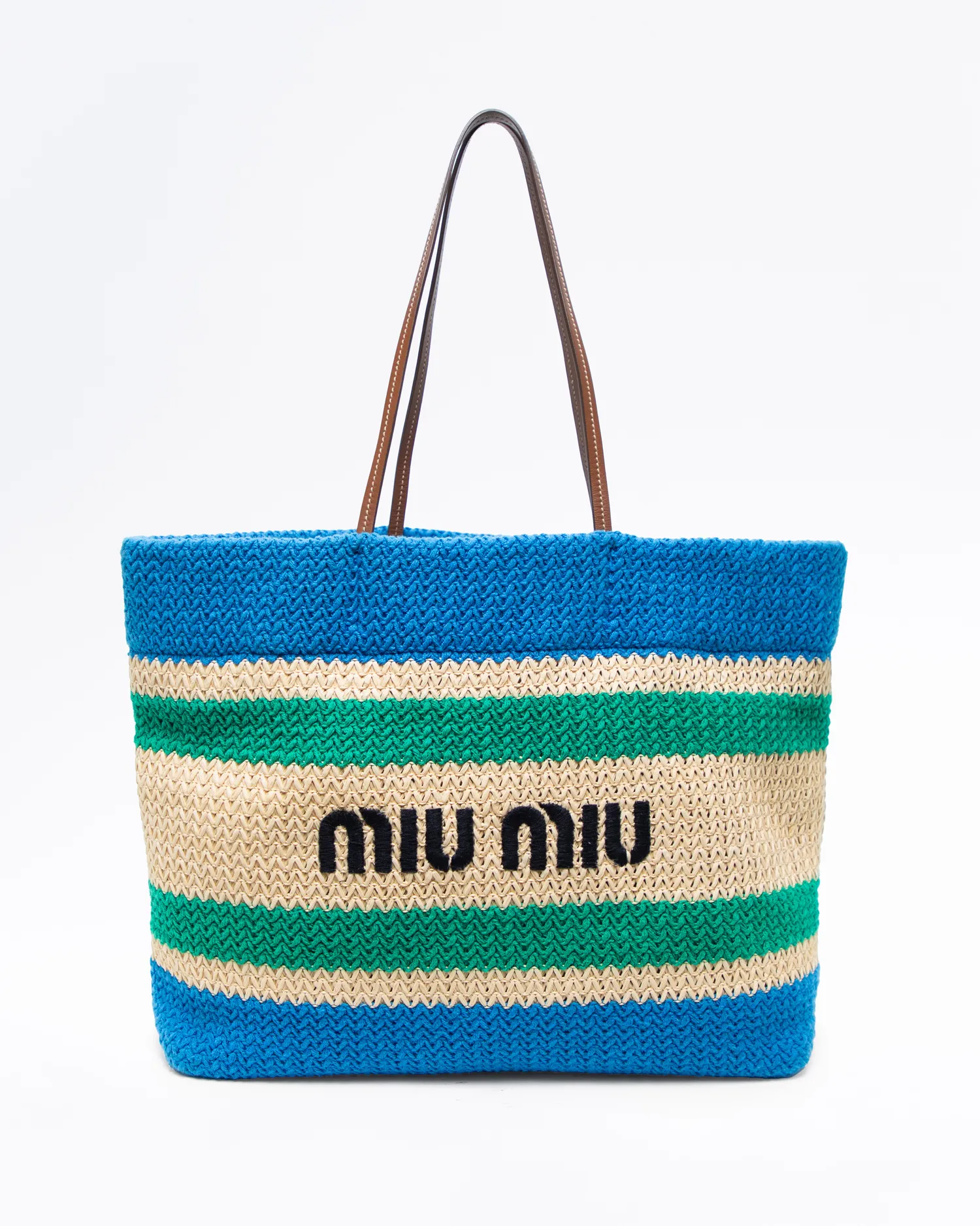 Crochet Logo Large Tote Bag