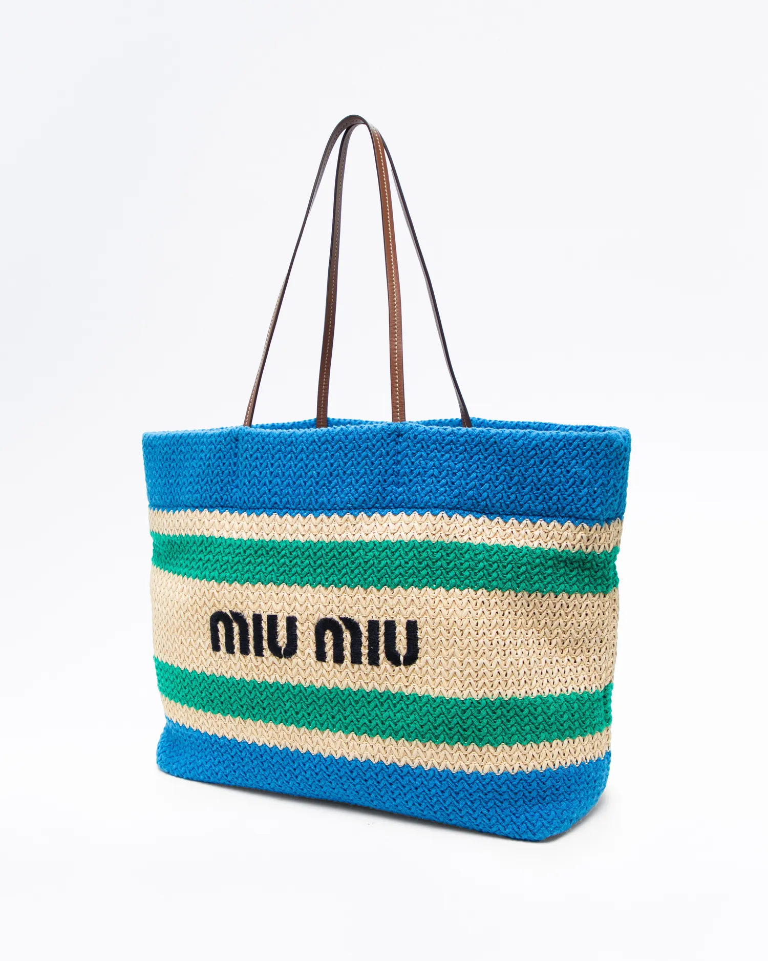 Crochet Logo Large Tote Bag