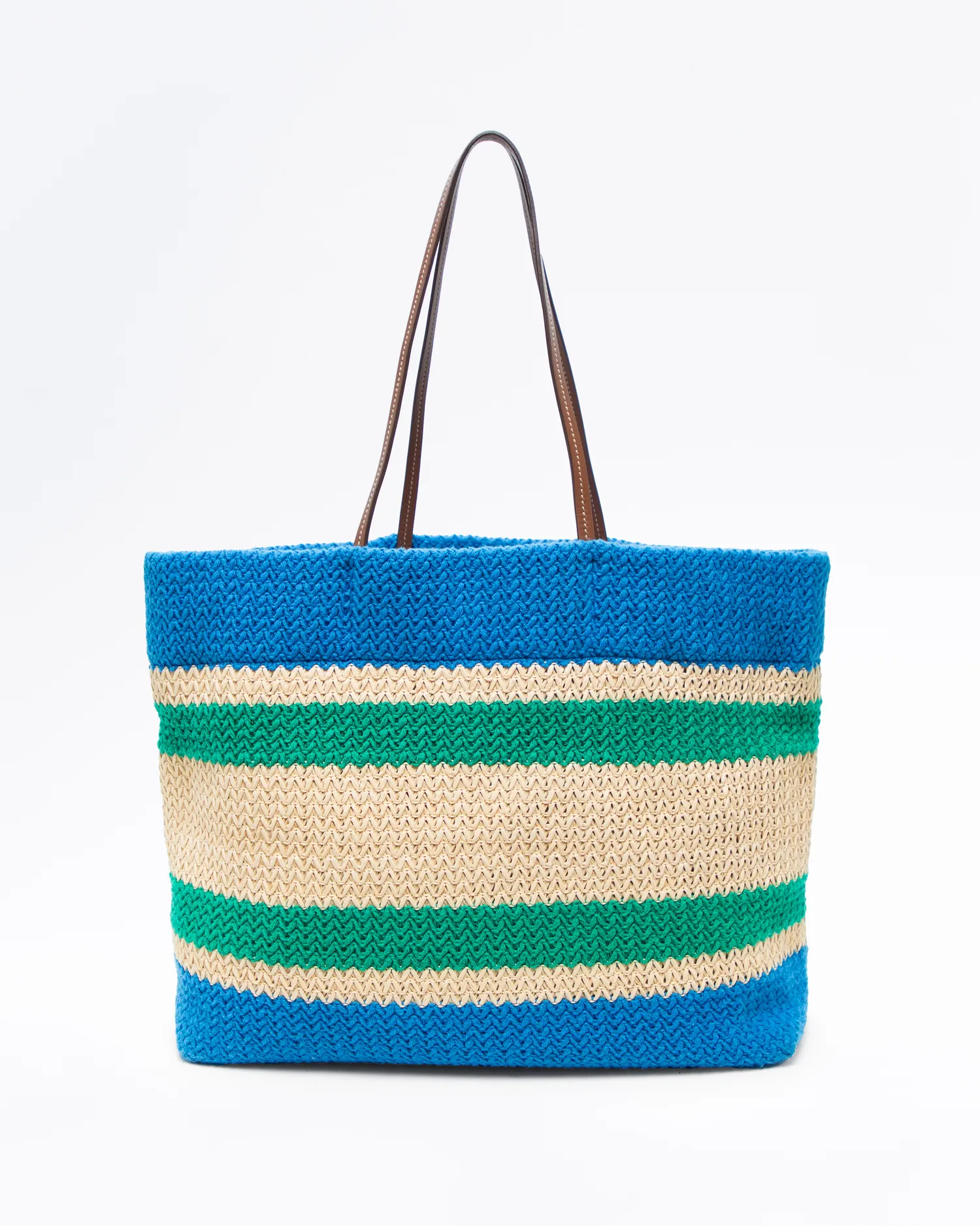 Crochet Logo Large Tote Bag