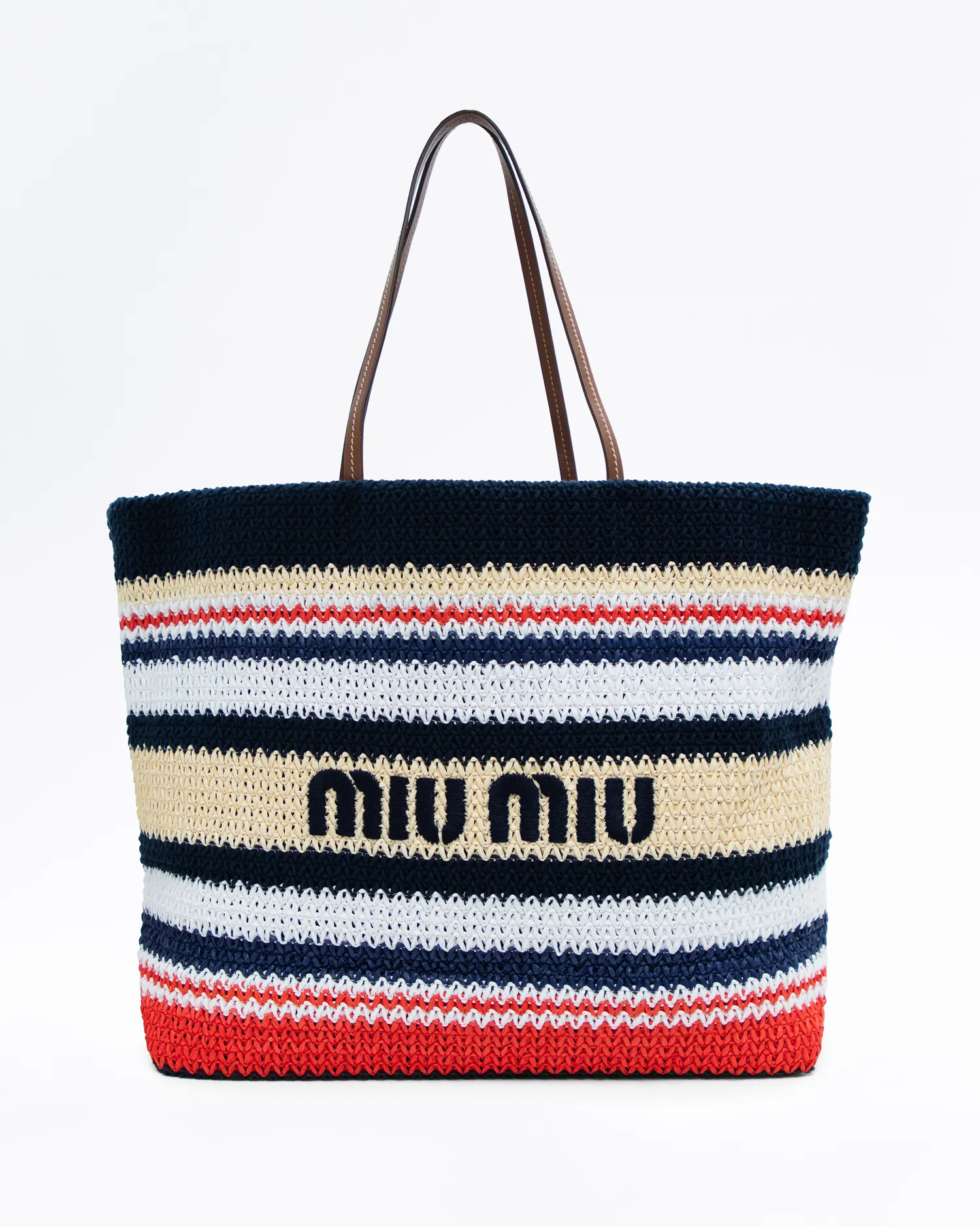 Crochet Logo Large Tote Bag