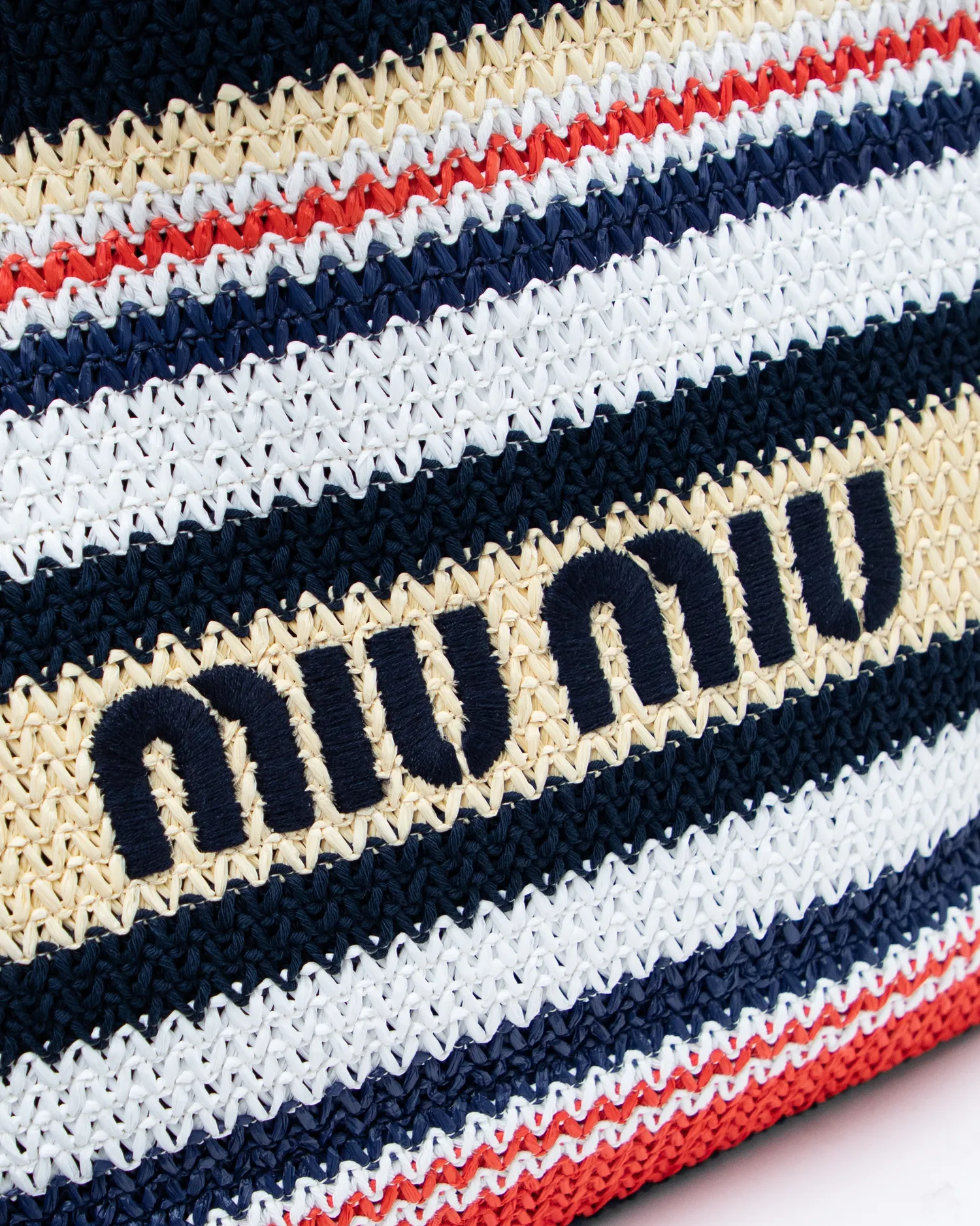 Crochet Logo Large Tote Bag
