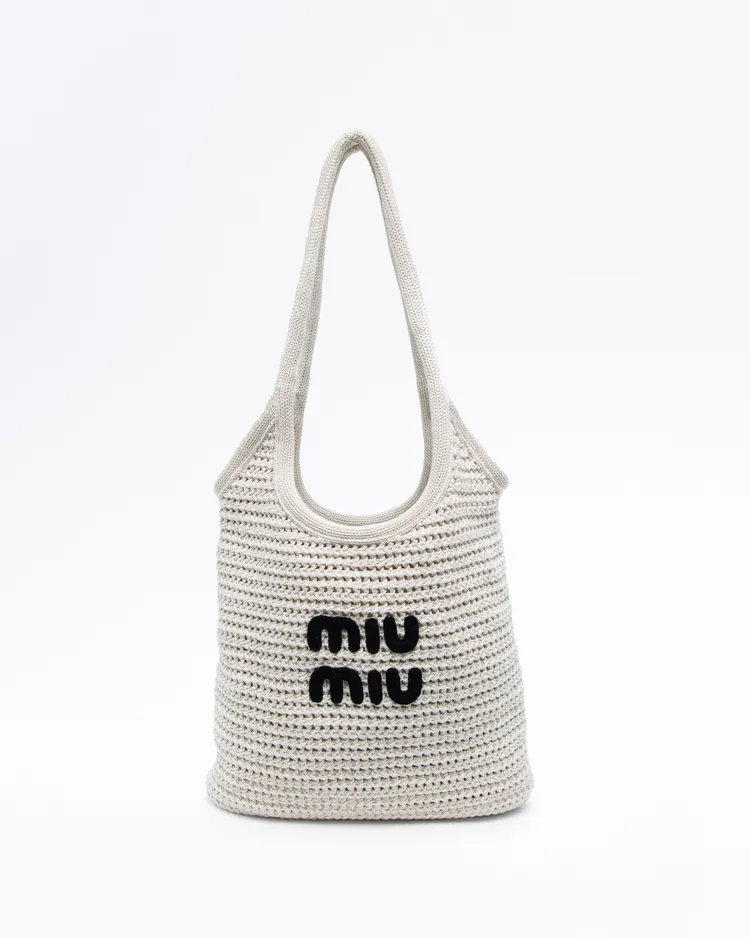 Raffia-Effect Ivy Tote