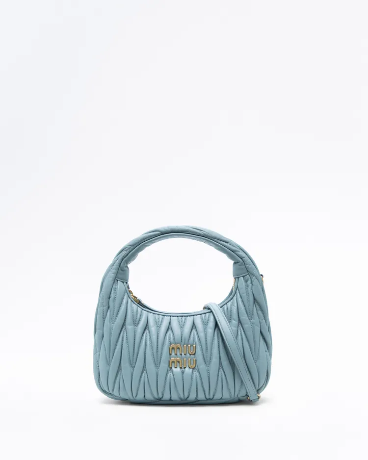 Matelasse Nappa Small Wander Hobo Bag