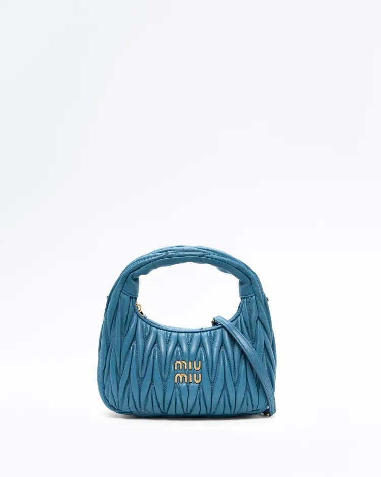 Matelasse Nappa Small Wander Hobo Bag