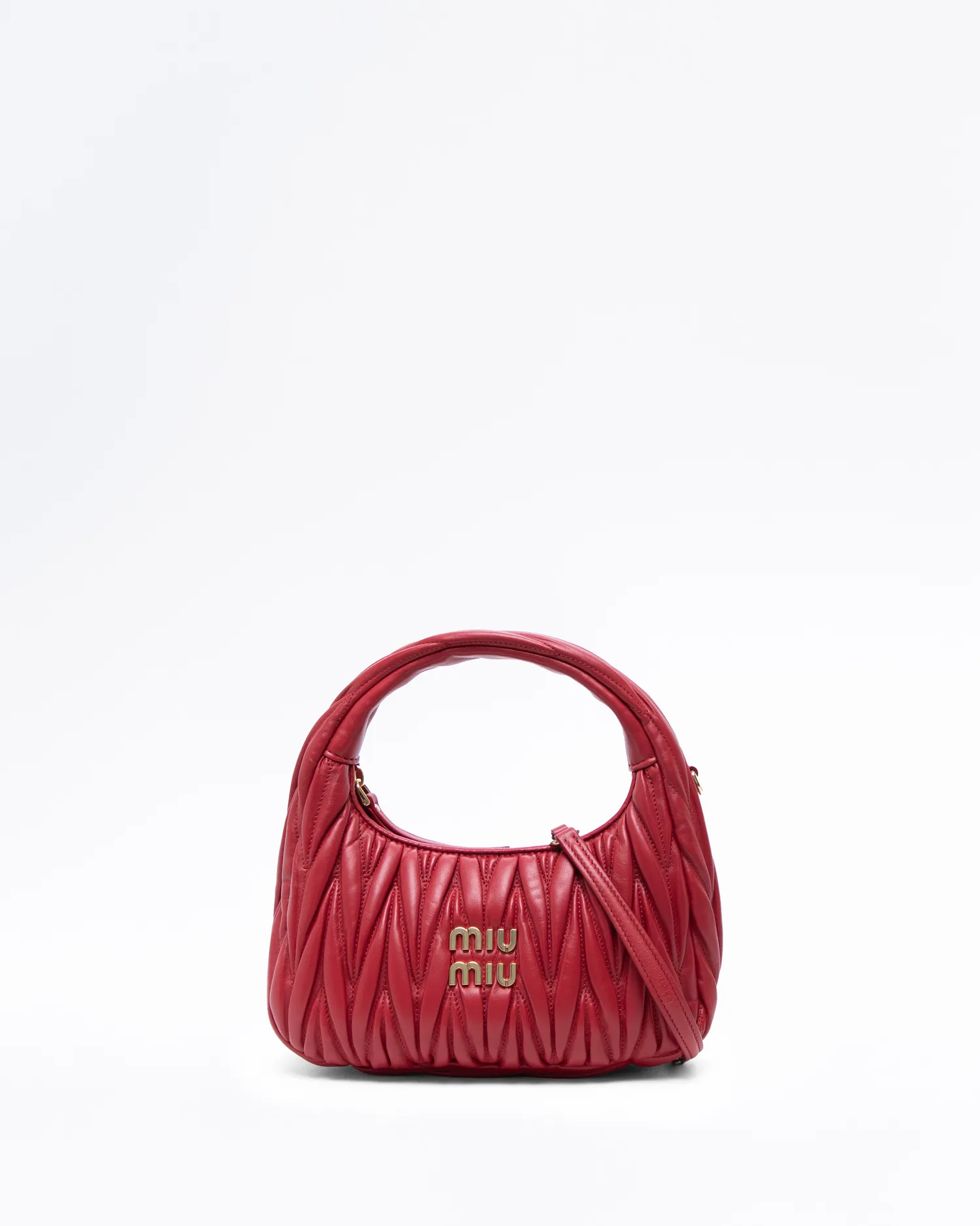 Matelasse Nappa Small Wander Hobo Bag