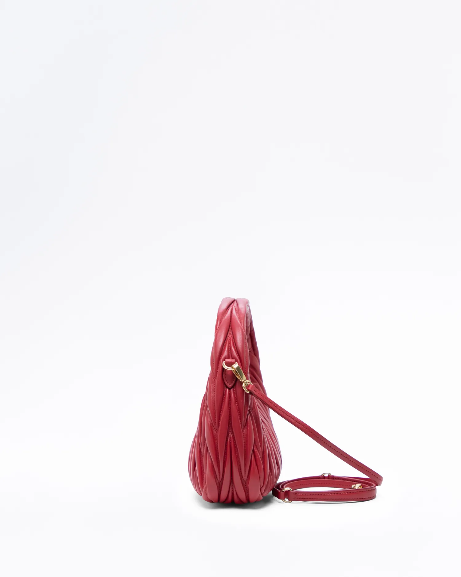 Matelasse Nappa Small Wander Hobo Bag
