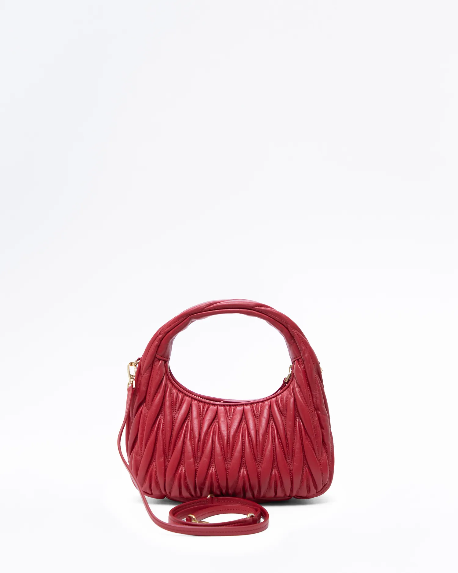 Matelasse Nappa Small Wander Hobo Bag