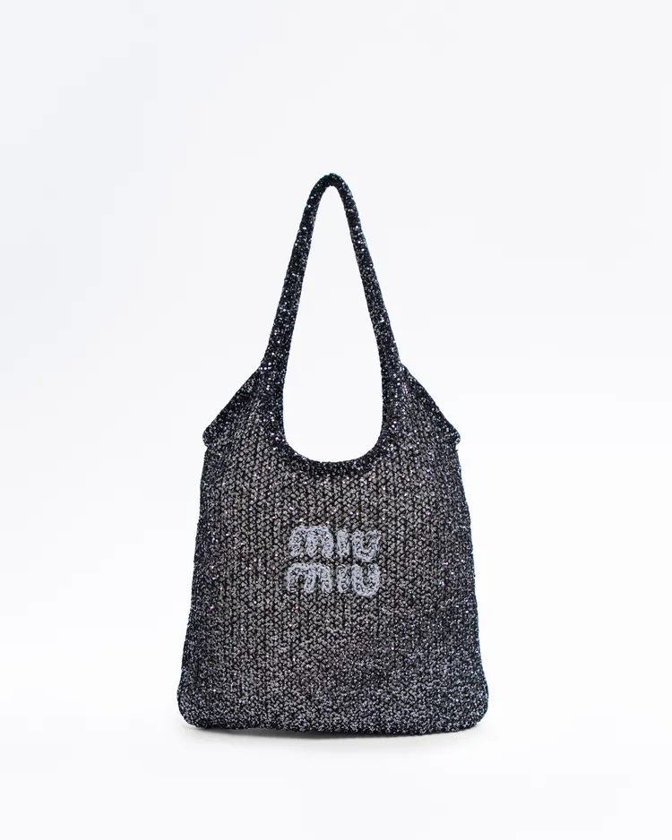 Sequin Mesh Ivy Tote