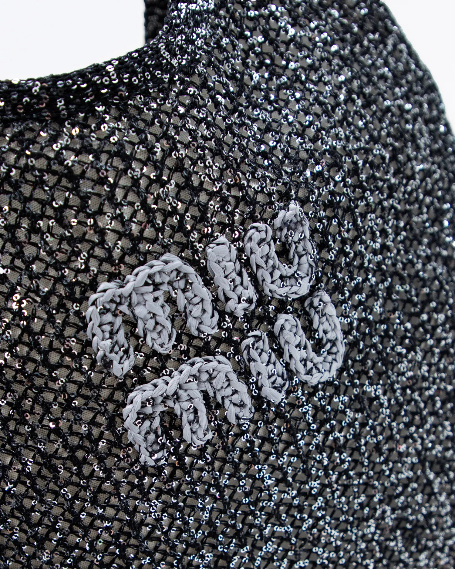 Sequin Mesh Ivy Tote
