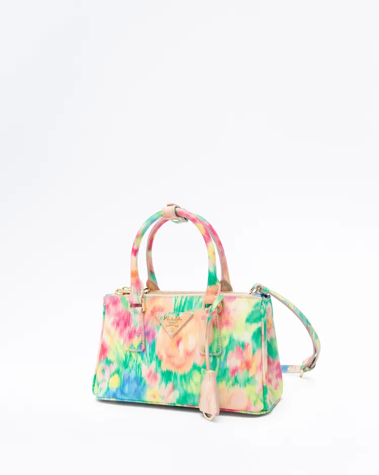 Alternate view angle of Printed Galleria Mini Bag