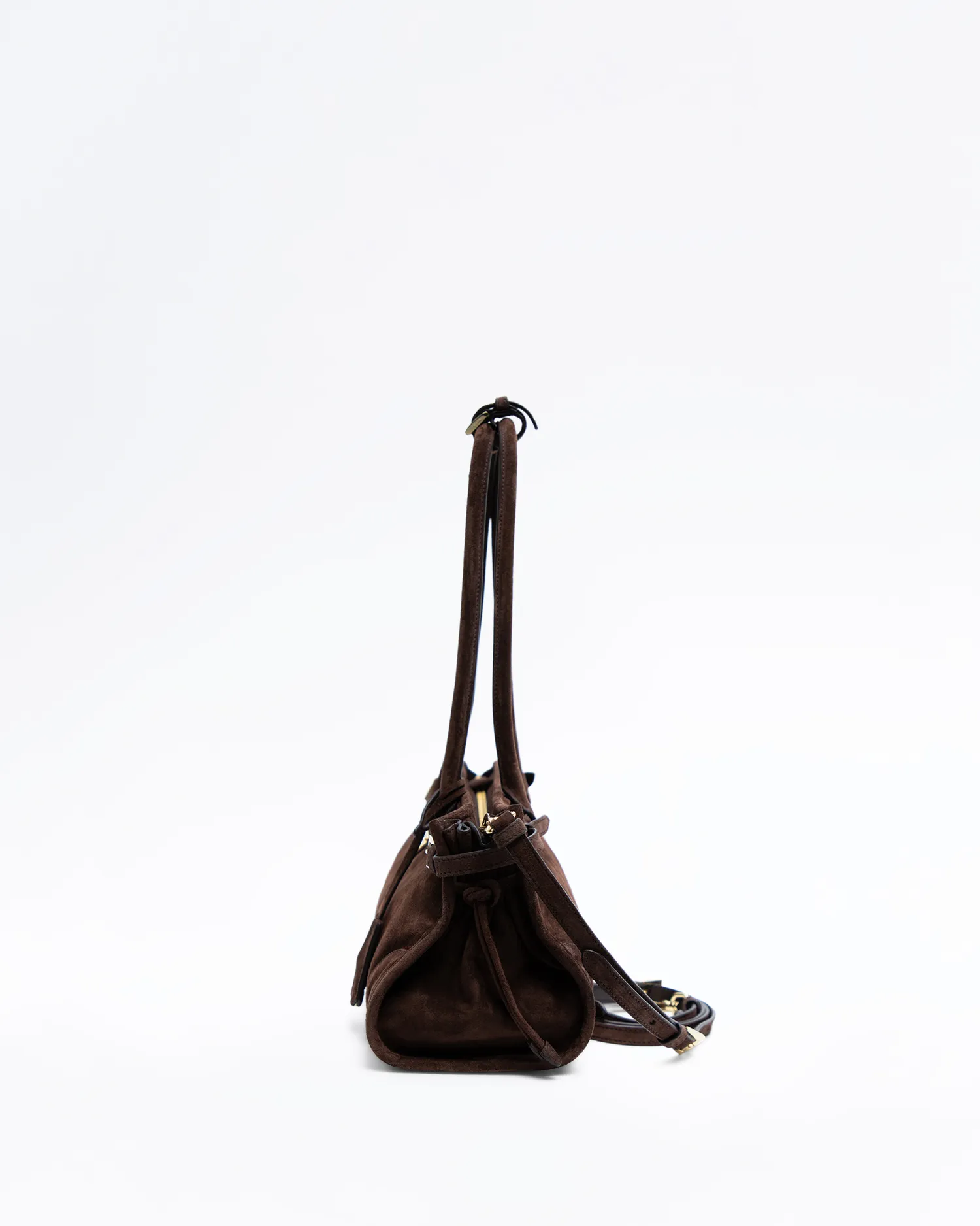 Suede Bonnie Medium Handbag
