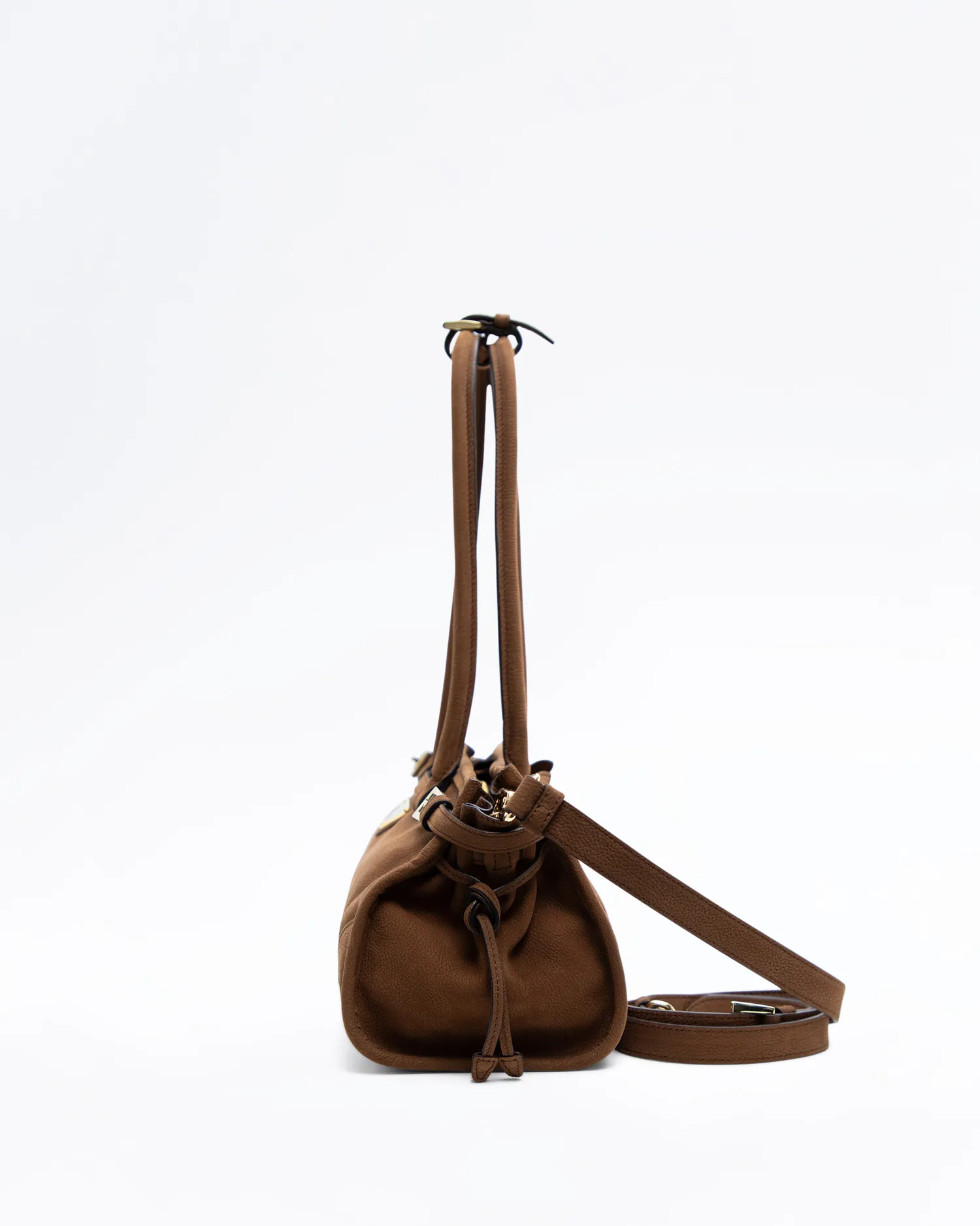 Suede Bonnie Medium Handbag
