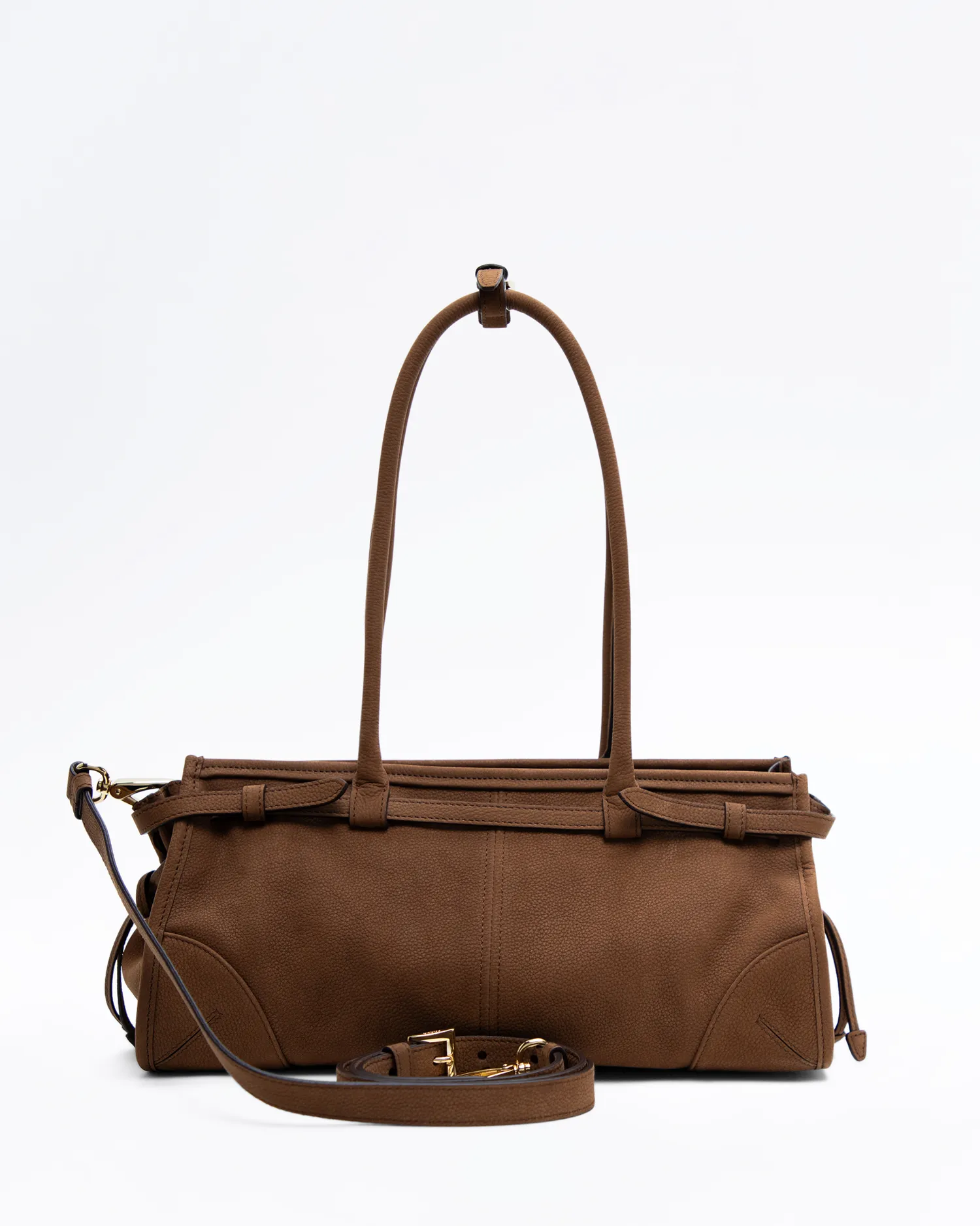 Suede Bonnie Medium Handbag