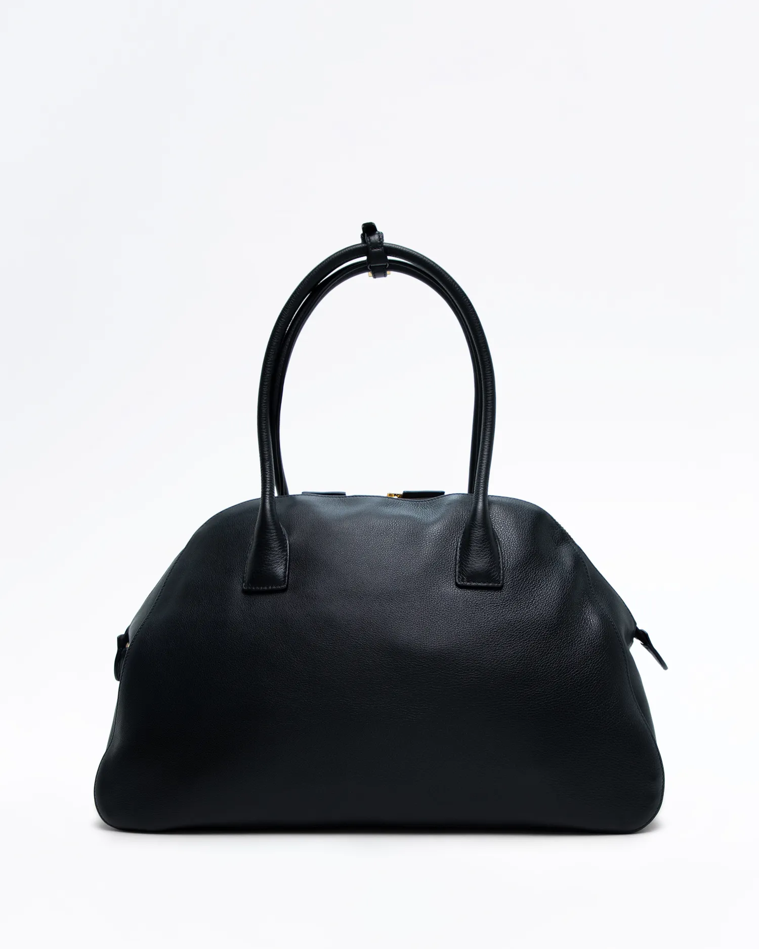 Leather Medium Bowling Bag