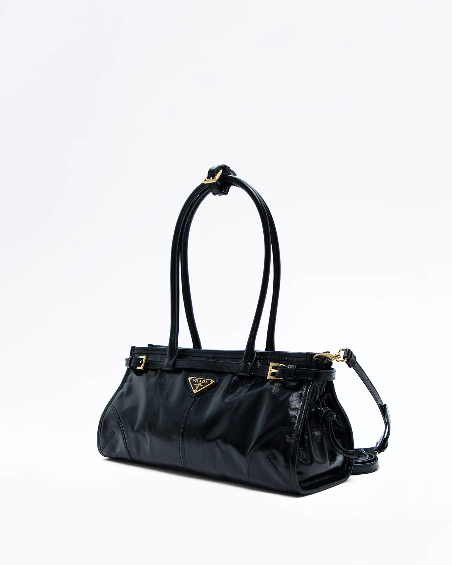 Glossy Bonnie Medium Handbag