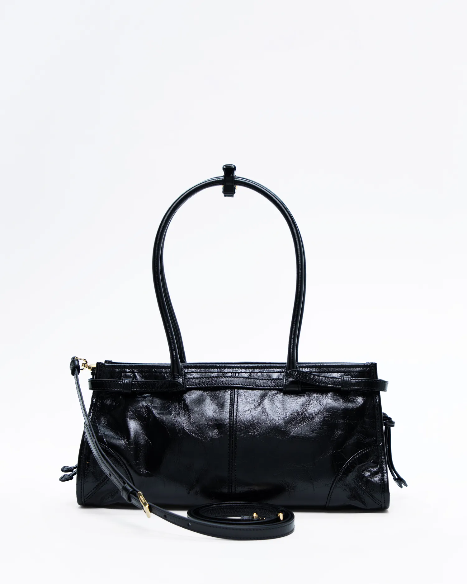 Glossy Bonnie Medium Handbag