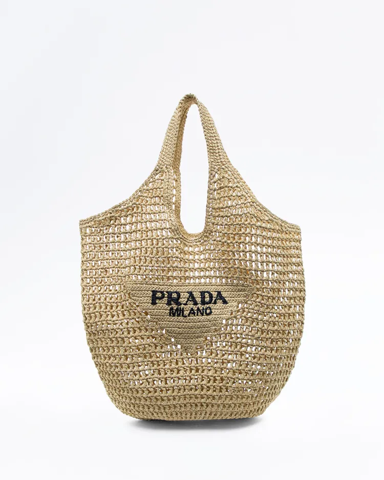 Raffia Tote Bag