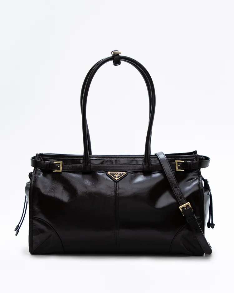 Glossy Bonnie Large Handbag