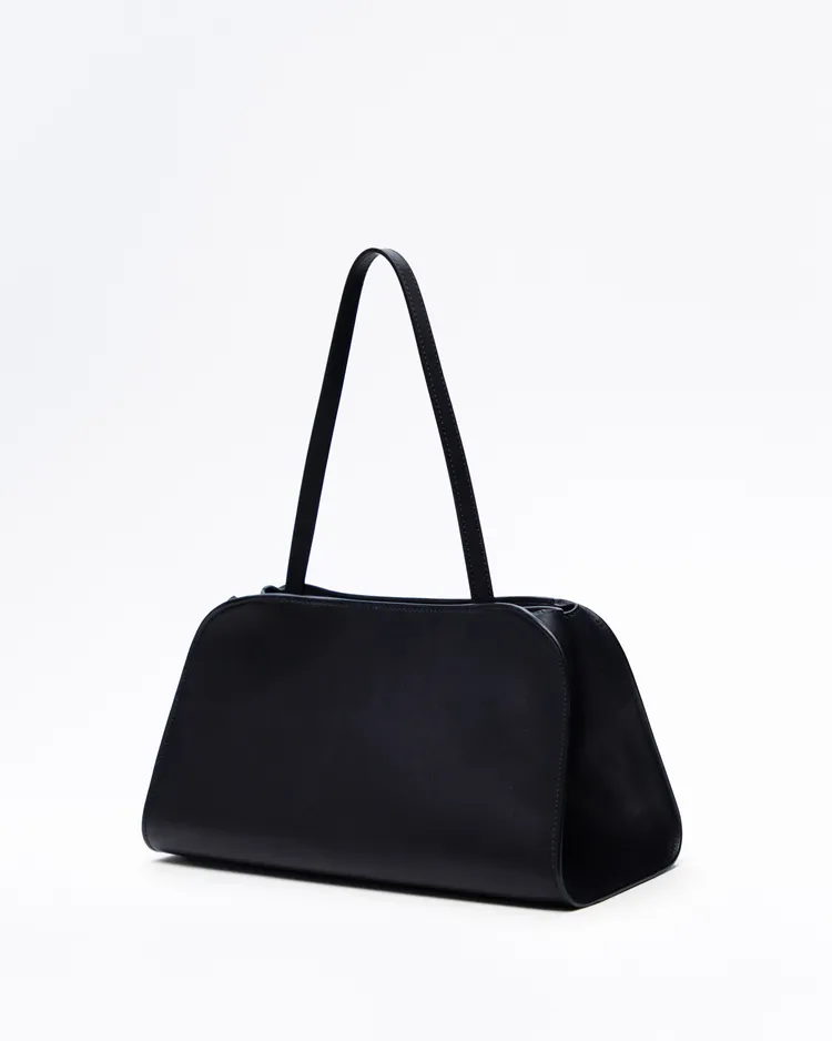 Alternate view angle of Peggy Leather Clutch