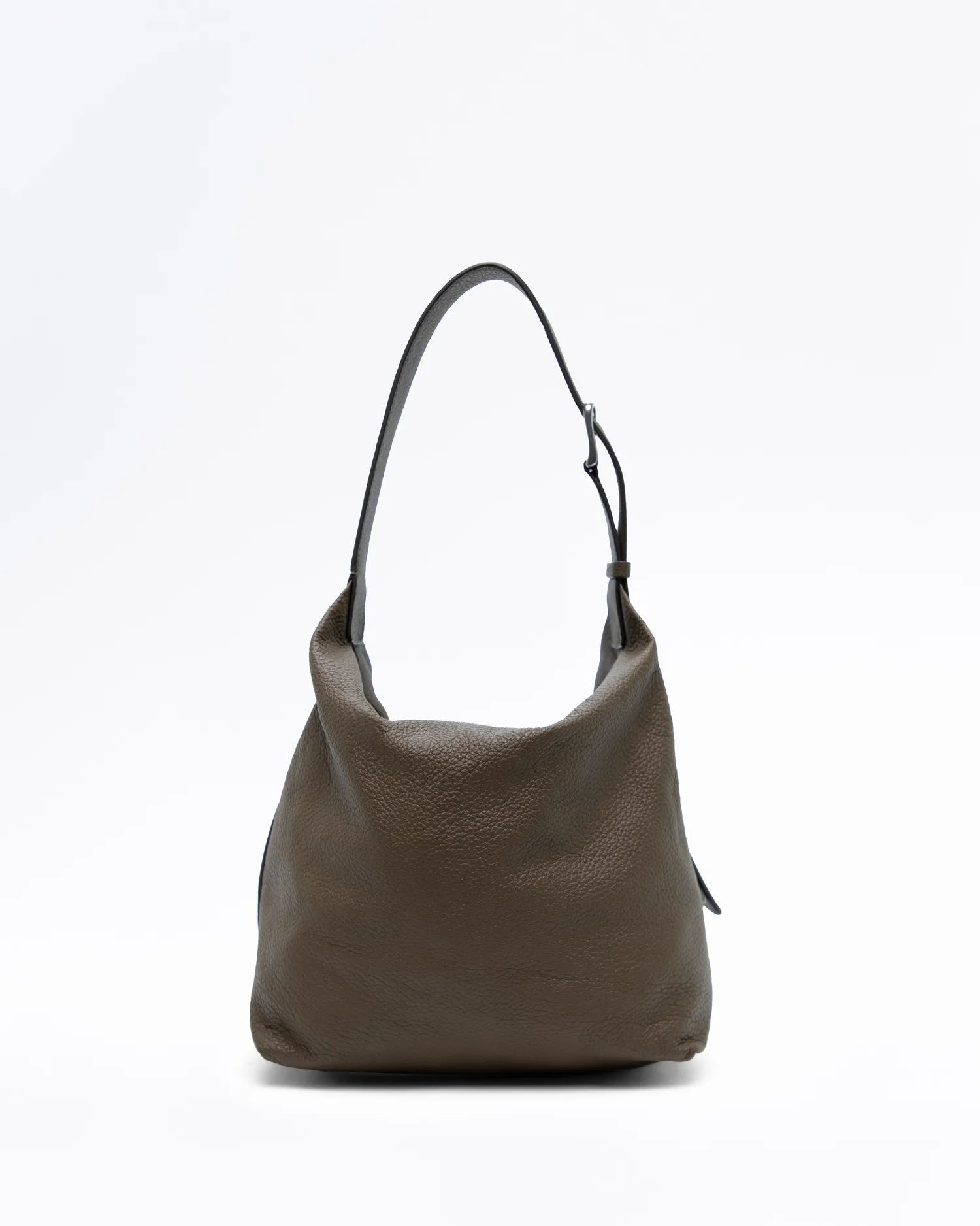 Isa Leather Shoulder Bag