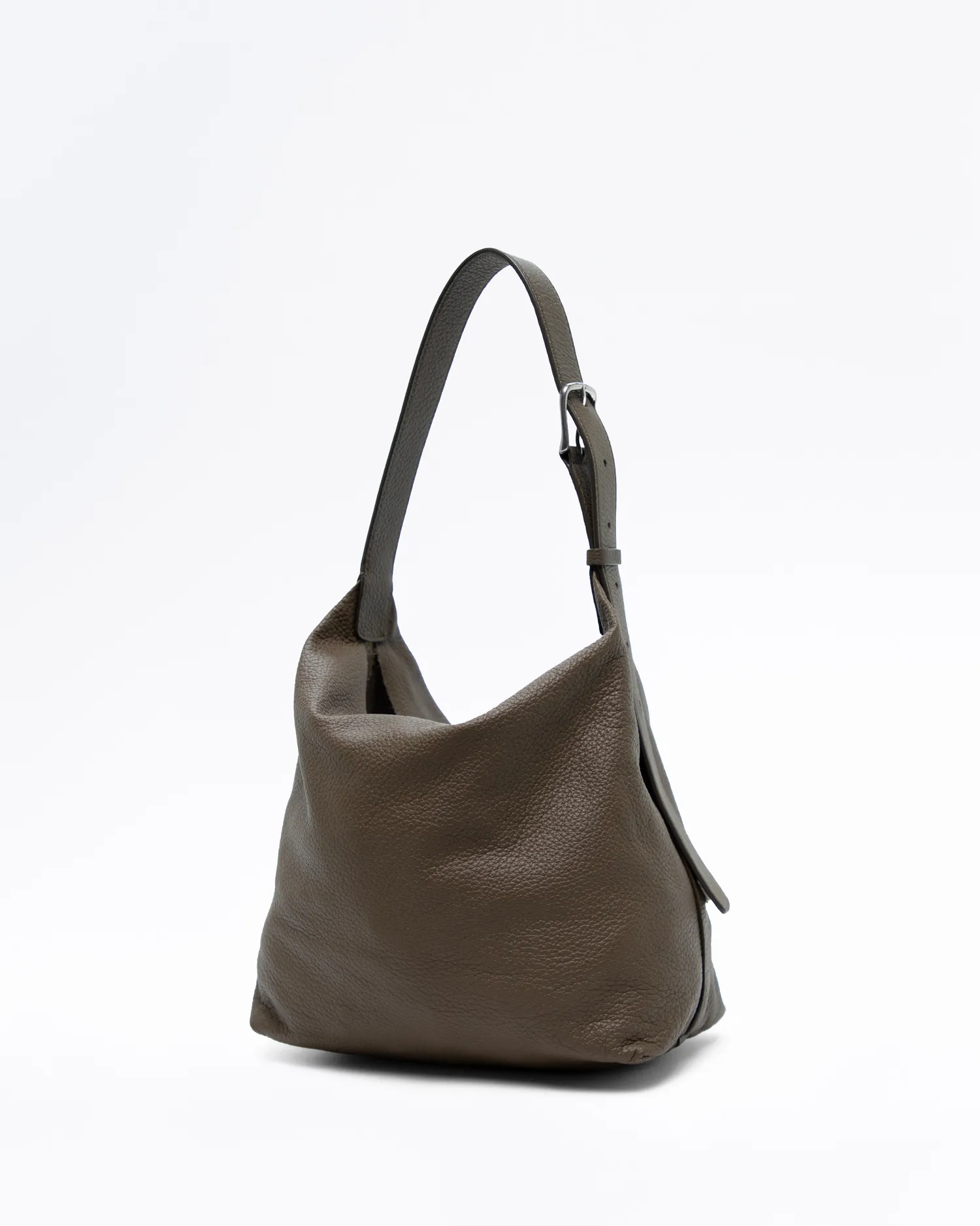 Isa Leather Shoulder Bag