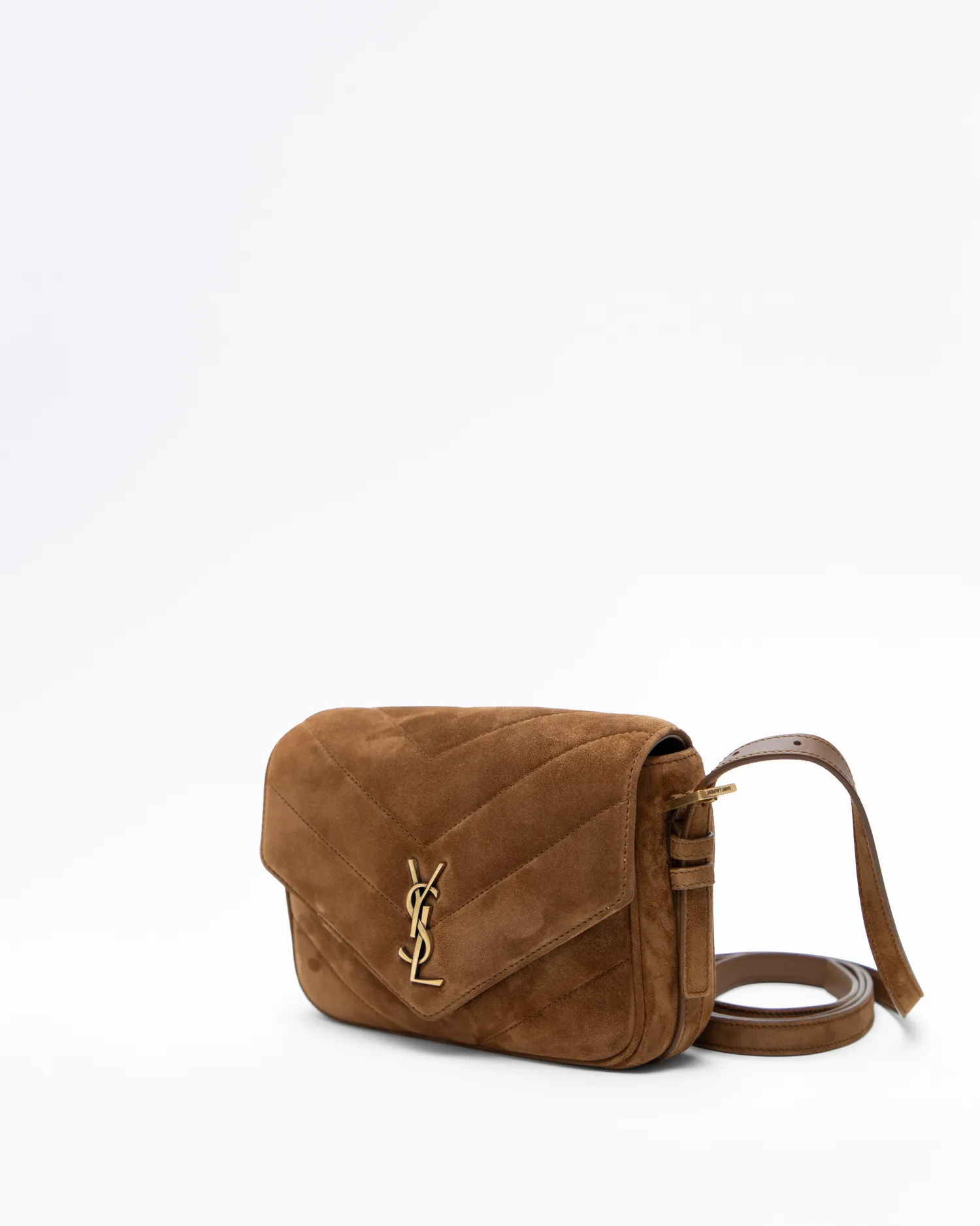 Suede Toy Loulou Crossbody Bag