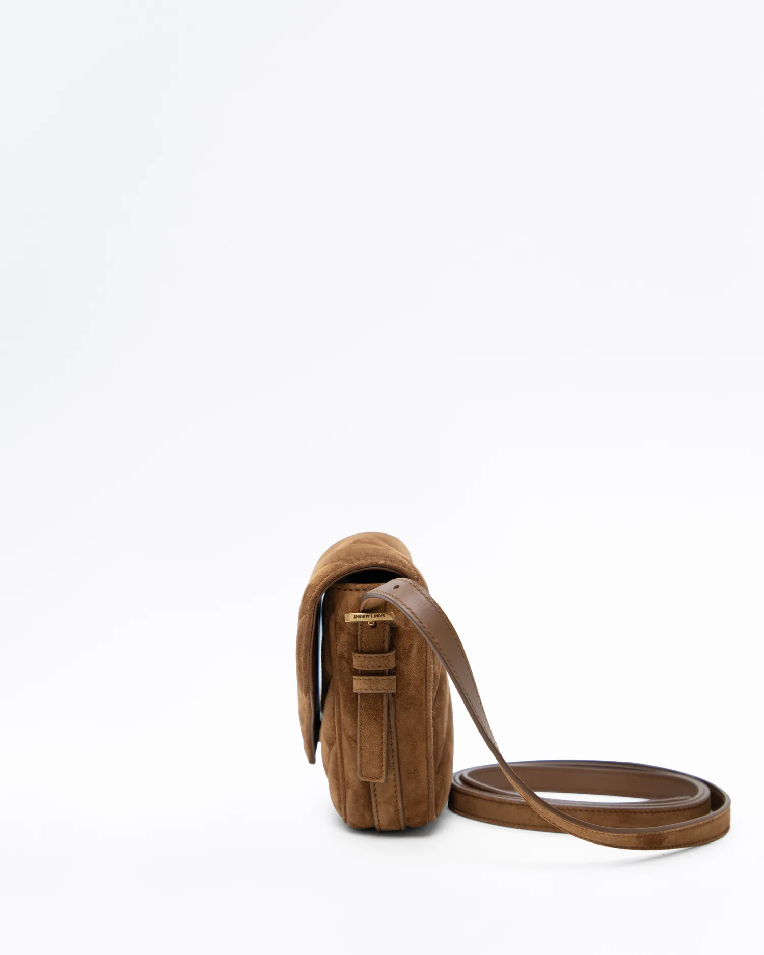 Suede Toy Loulou Crossbody Bag