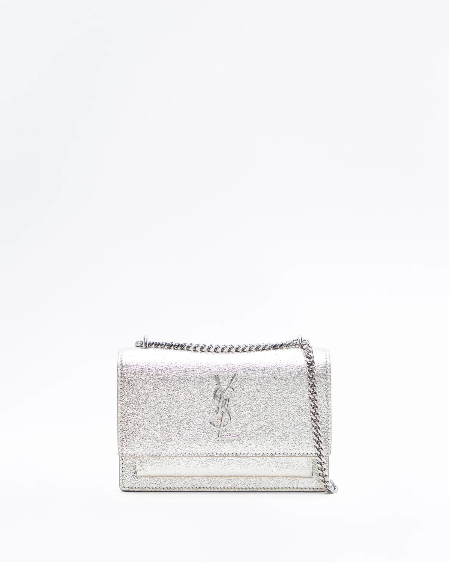 Metallic Mini Sunset Wallet on a Chain