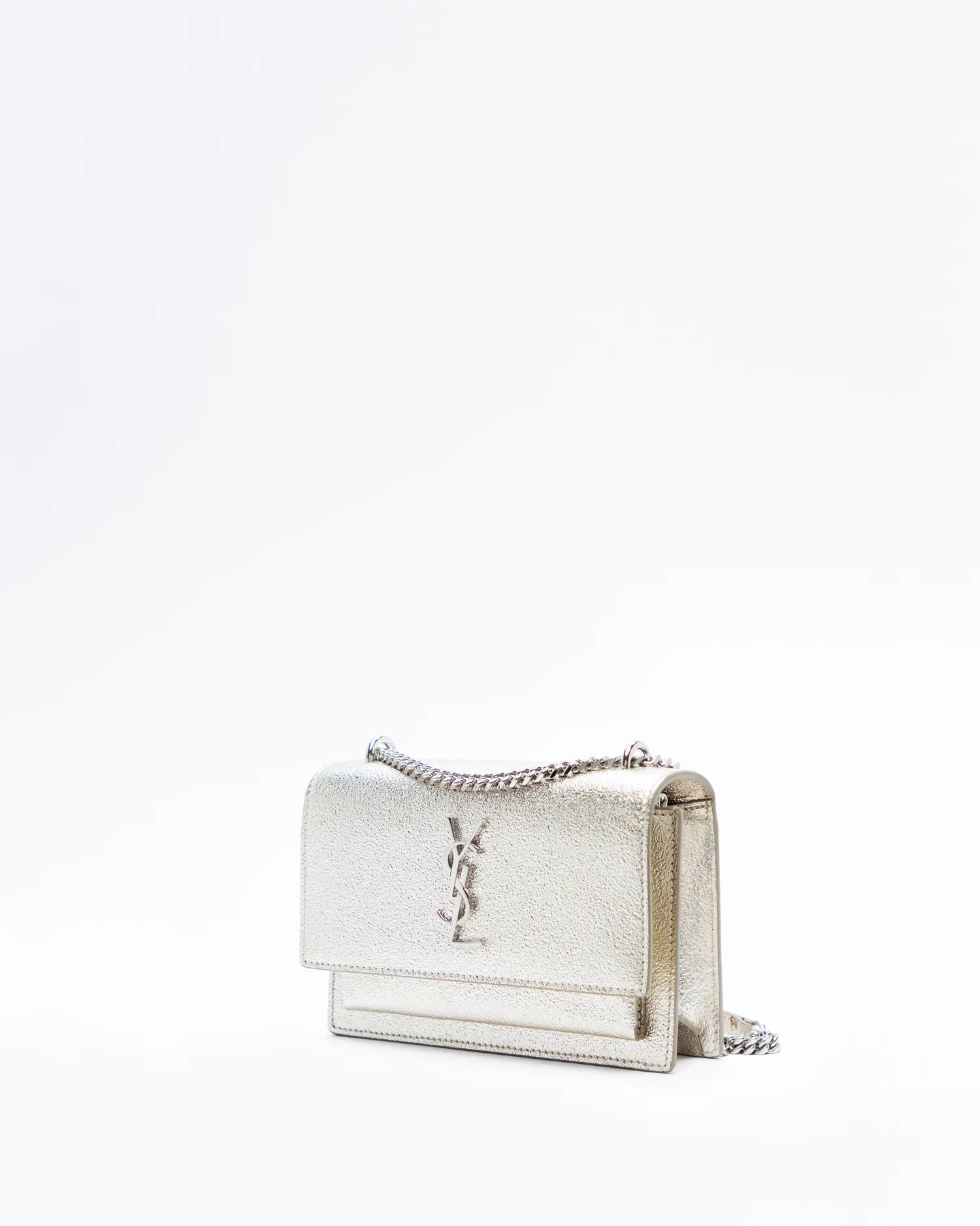 Metallic Mini Sunset Wallet on a Chain