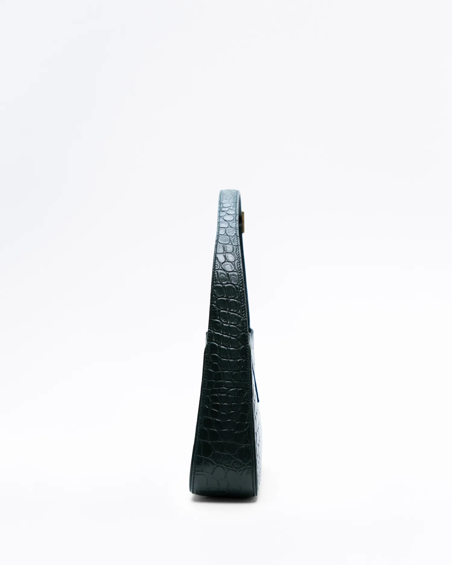 Croc-Embossed Le 5 A 7 Hobo Bag