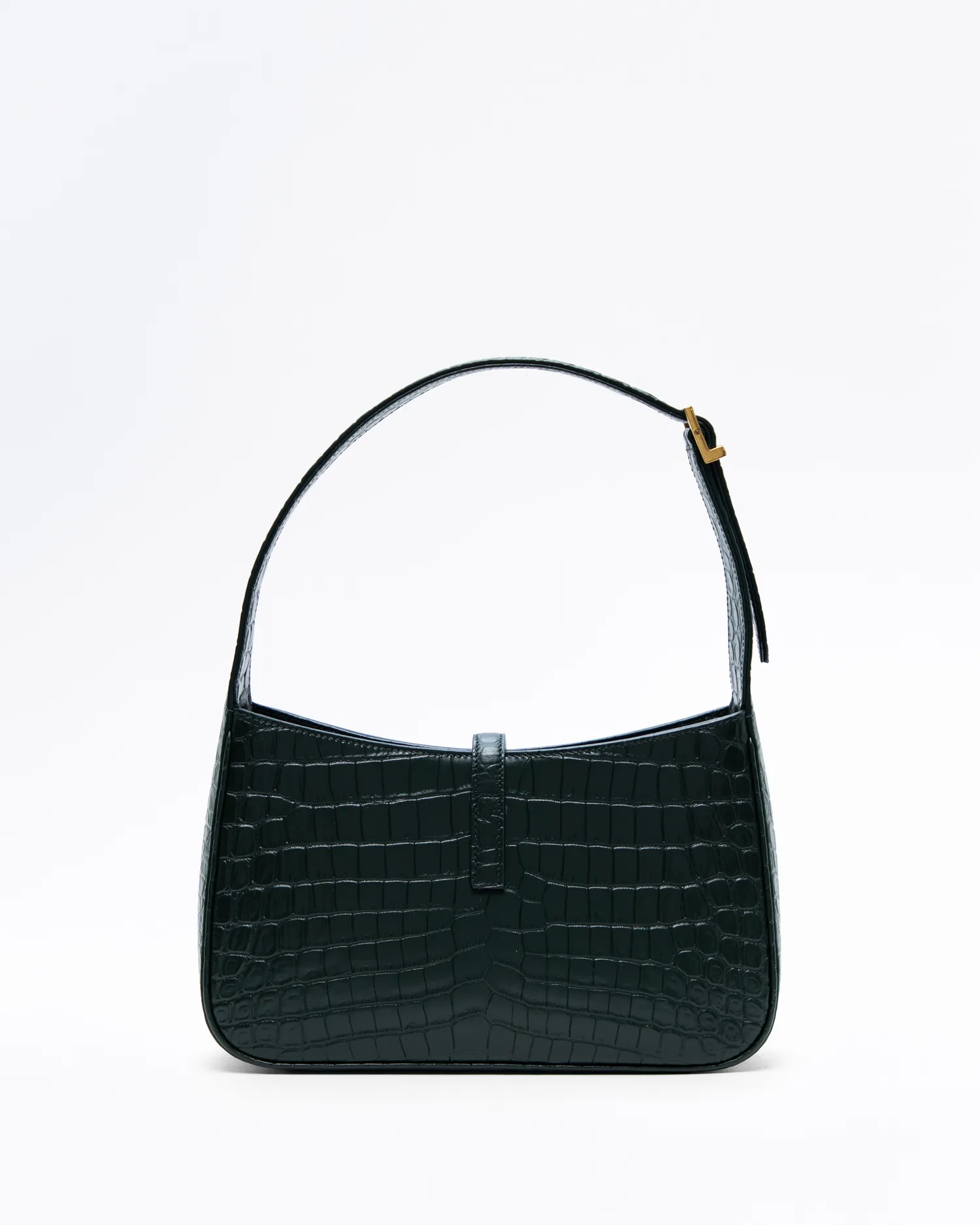 Croc-Embossed Le 5 A 7 Hobo Bag