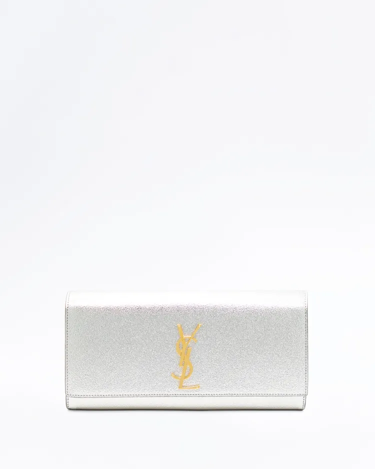 Metallic Kate Clutch Bag