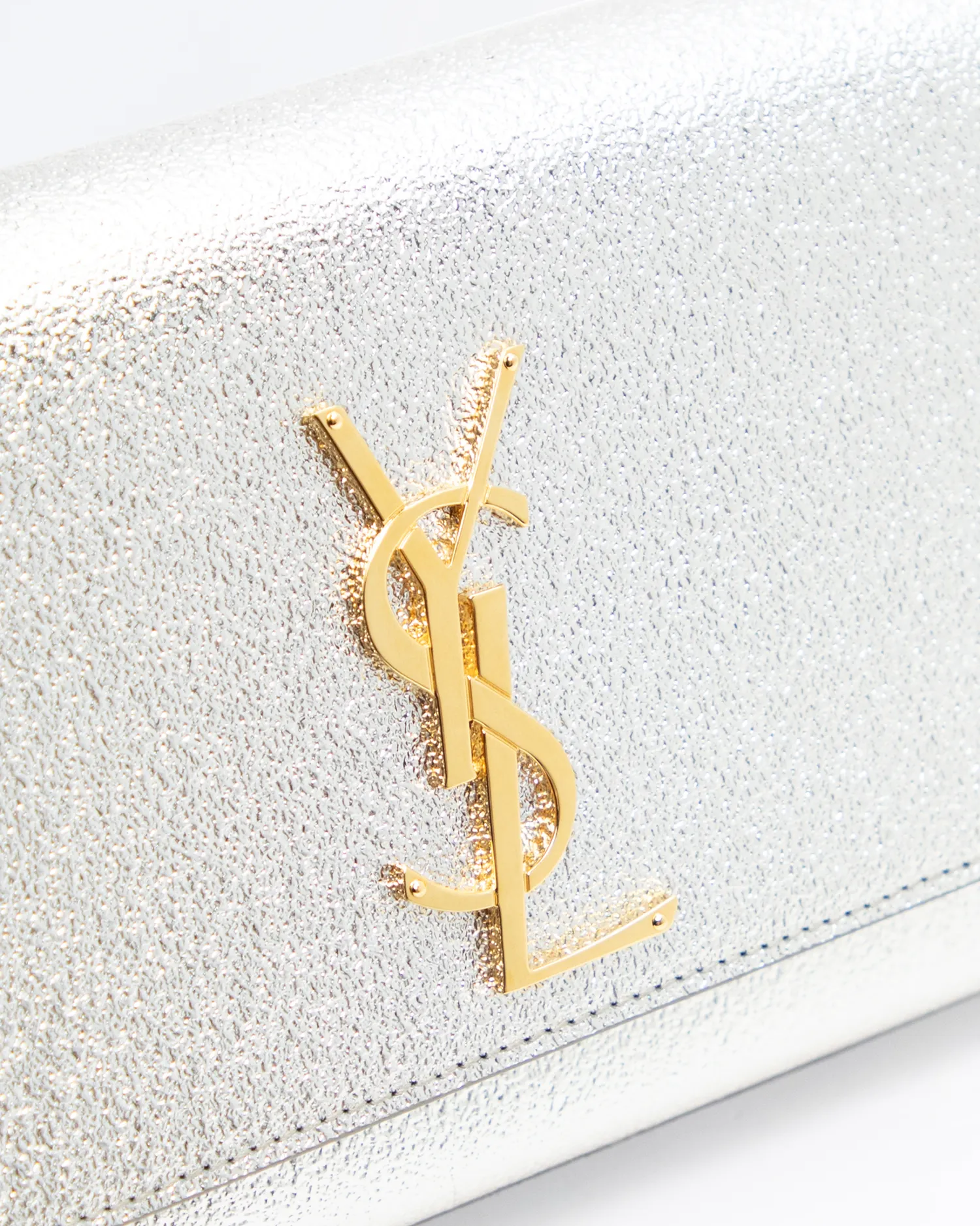 Metallic Kate Clutch Bag