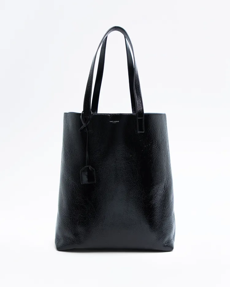 Crinkled Bold Shopping Tote Bag