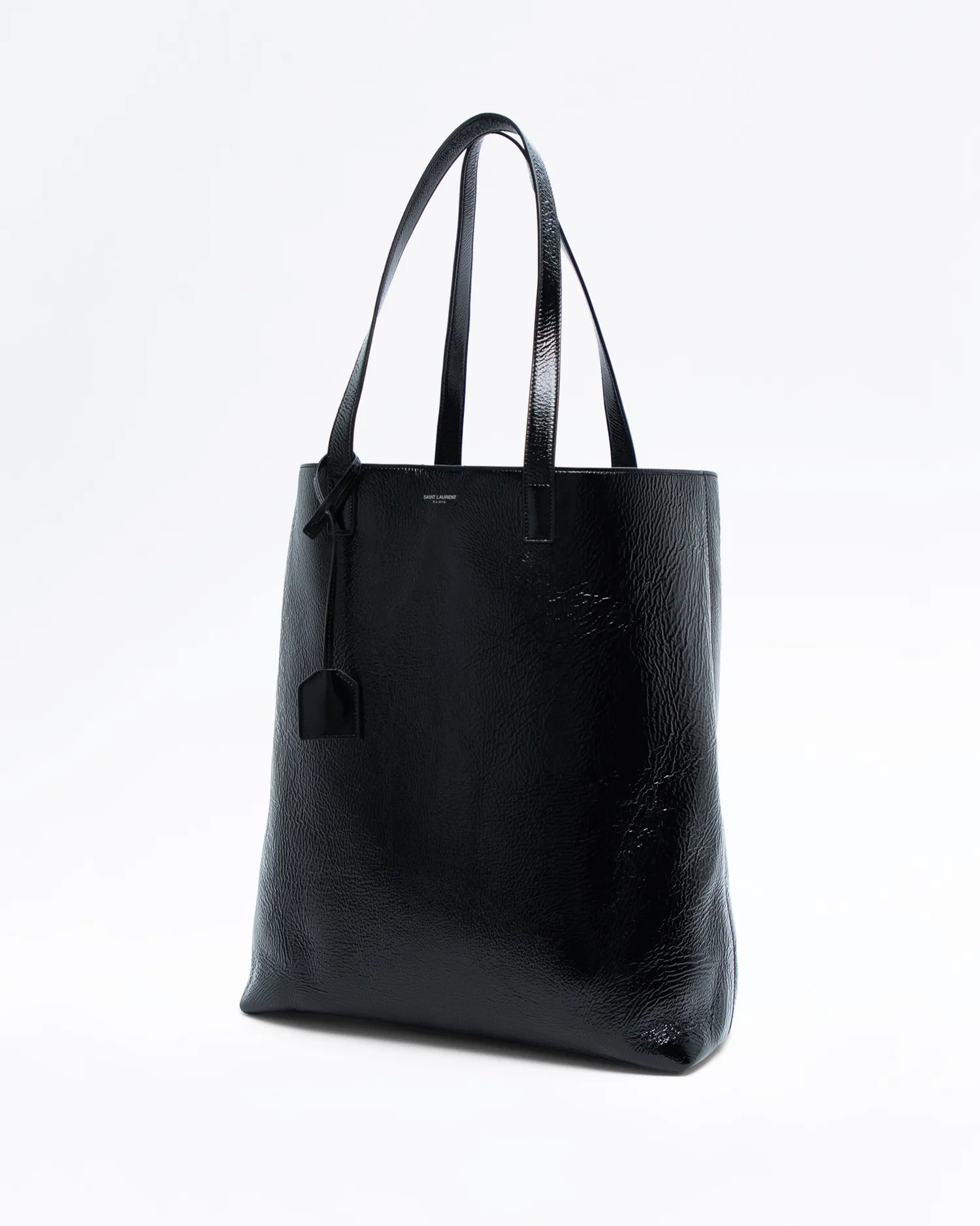 Crinkled Bold Shopping Tote Bag