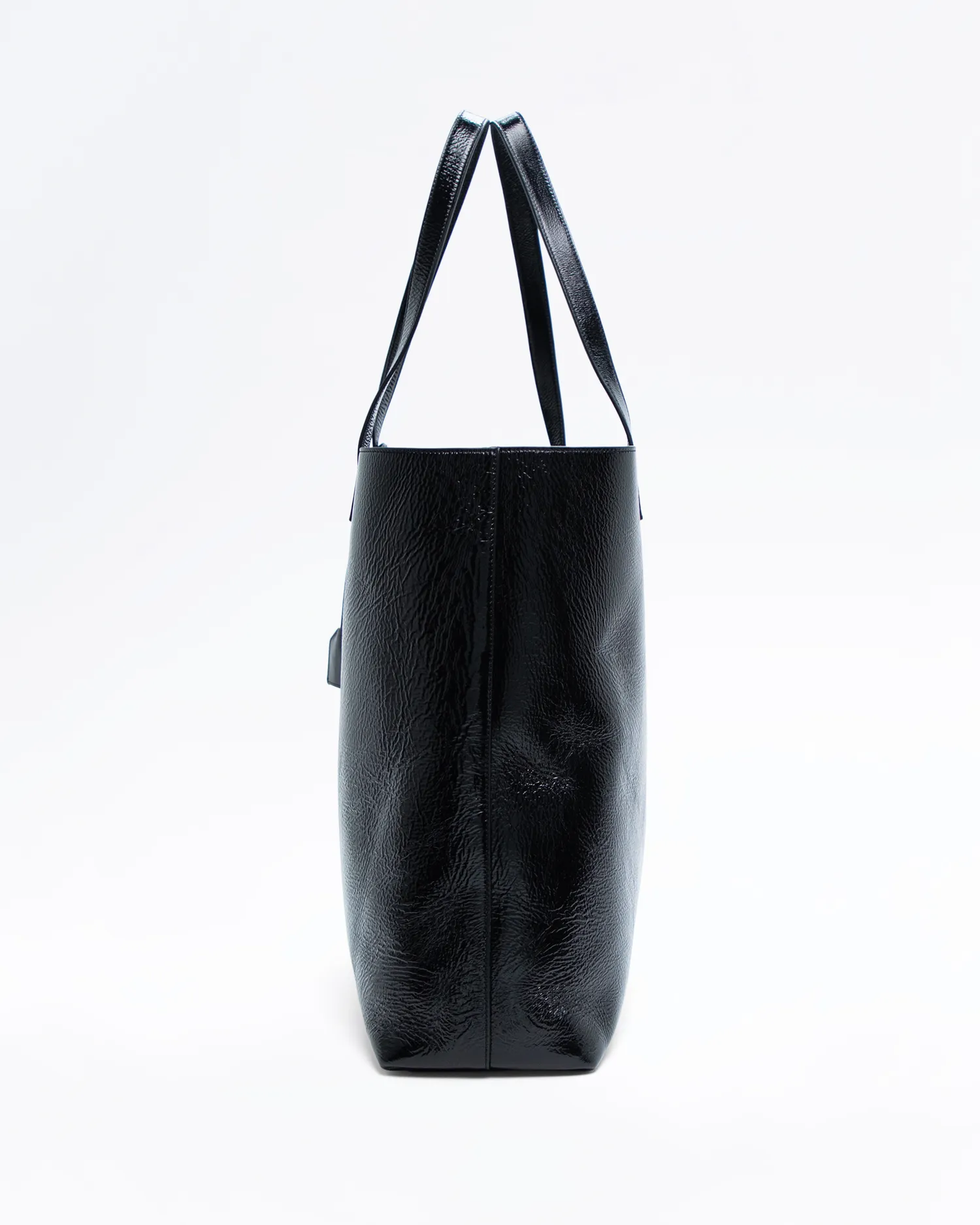 Crinkled Bold Shopping Tote Bag