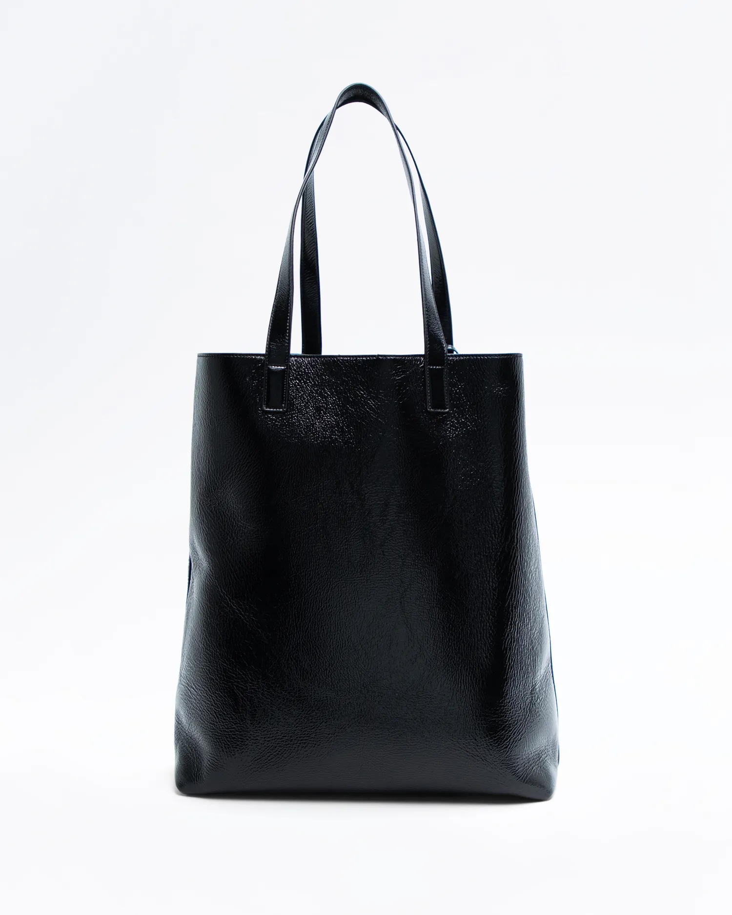 Crinkled Bold Shopping Tote Bag