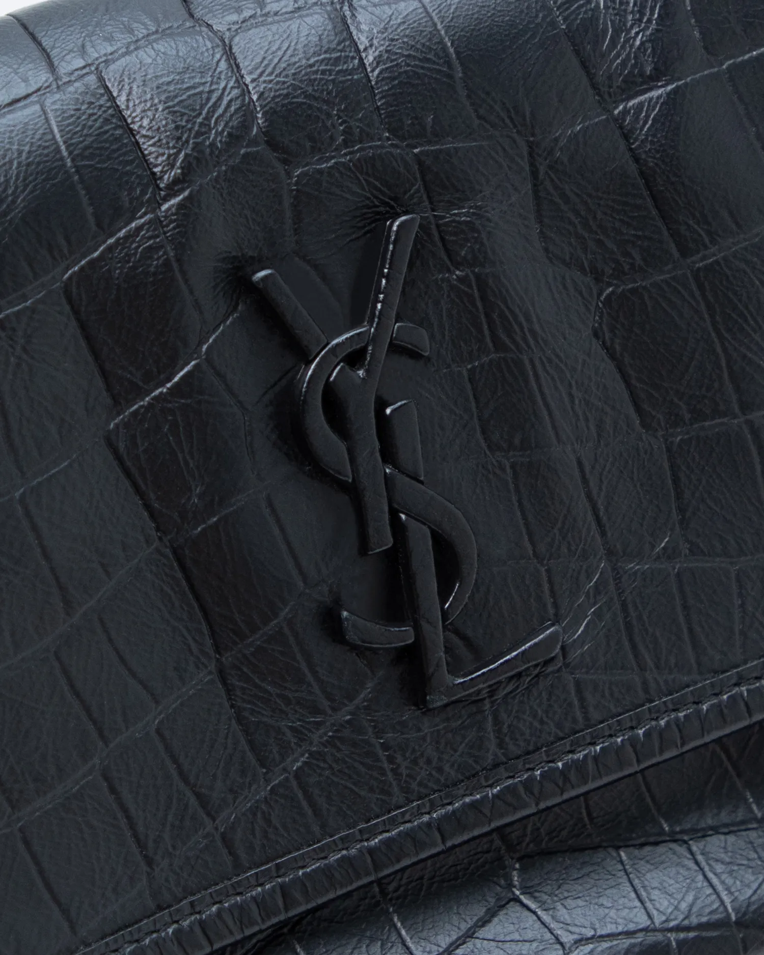 Croc-Embossed Baby Niki Bag