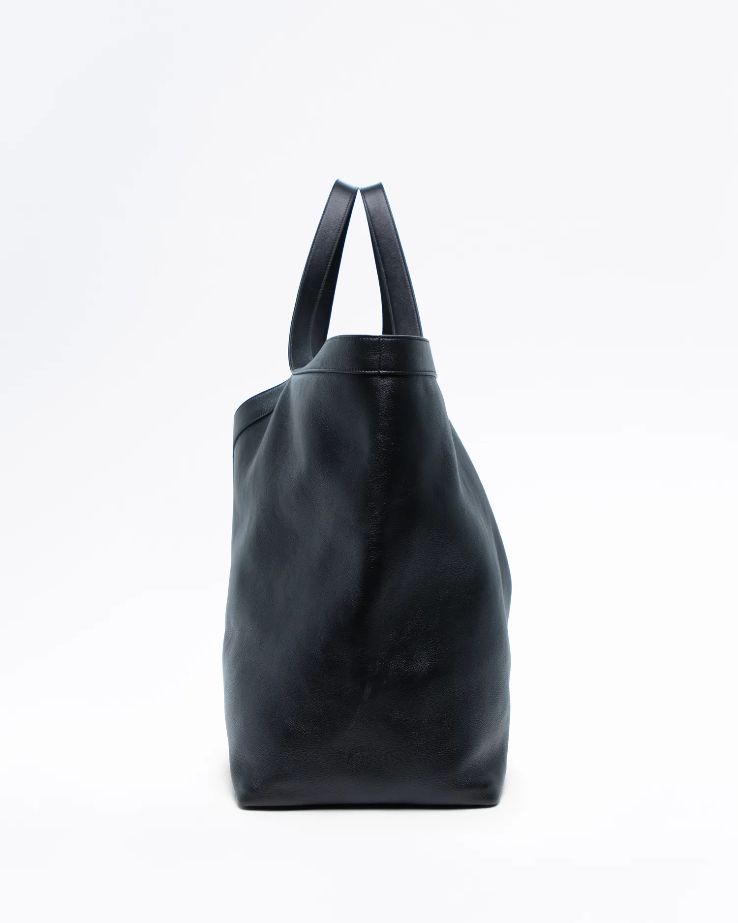 Leather Maxi Y Tote