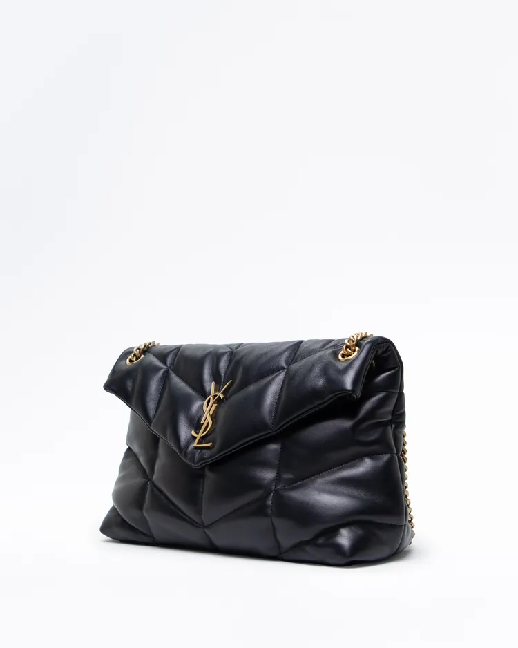 Alternate view angle of Medium Loulou Puffer Bag