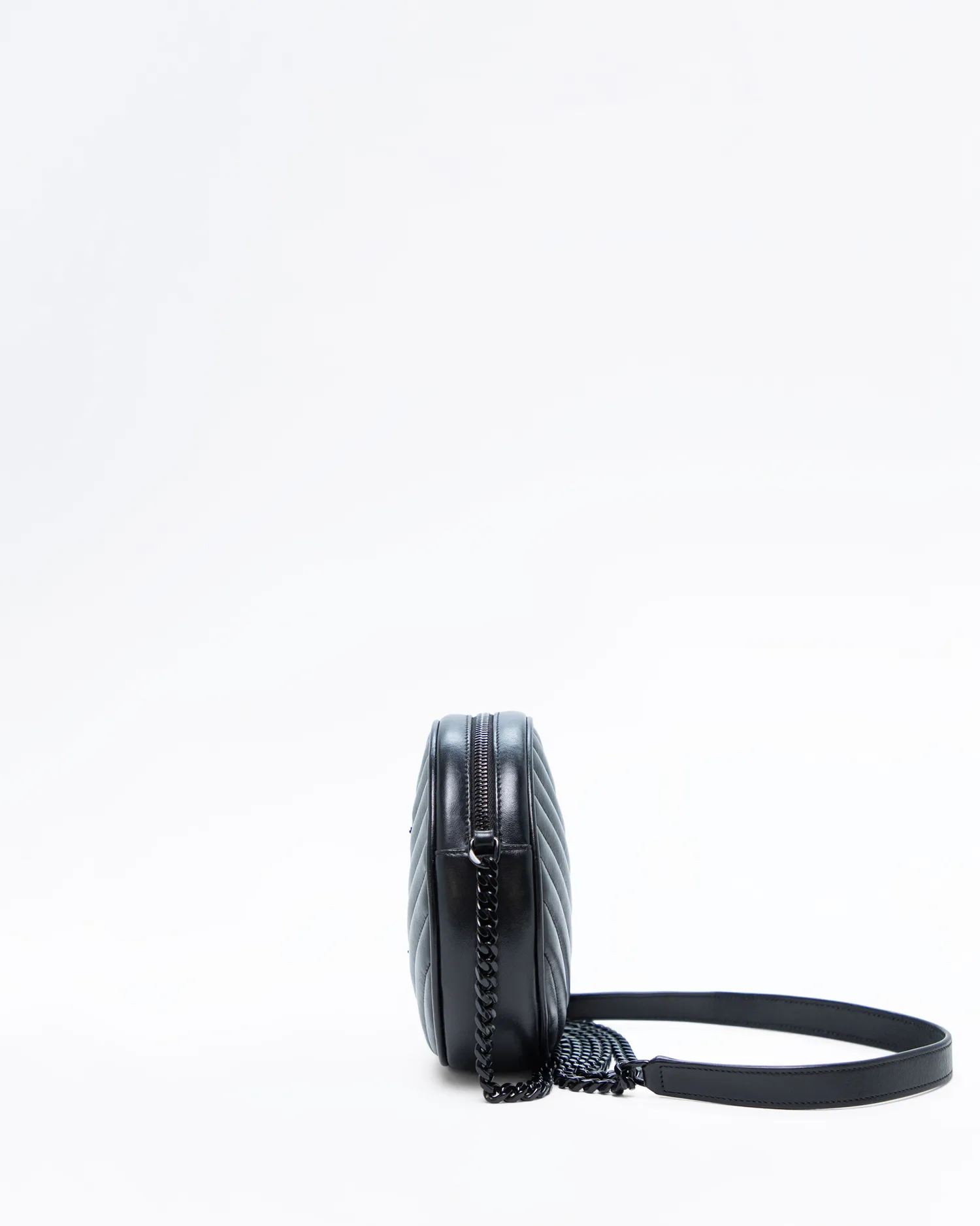 Vinyle Round Camera Bag