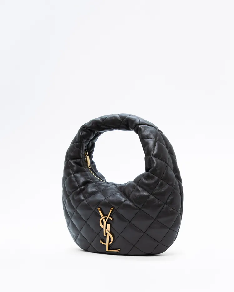 Alternate view angle of Lambskin ICARINO Bag