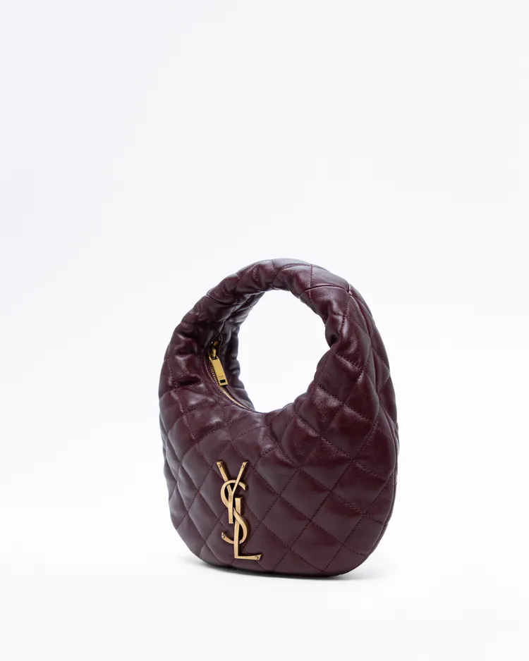 Alternate view angle of Lambskin ICARINO Bag