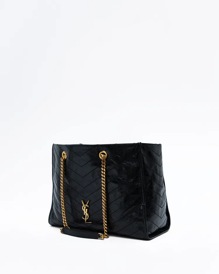 Alternate view angle of Niki East West Tote Bag
