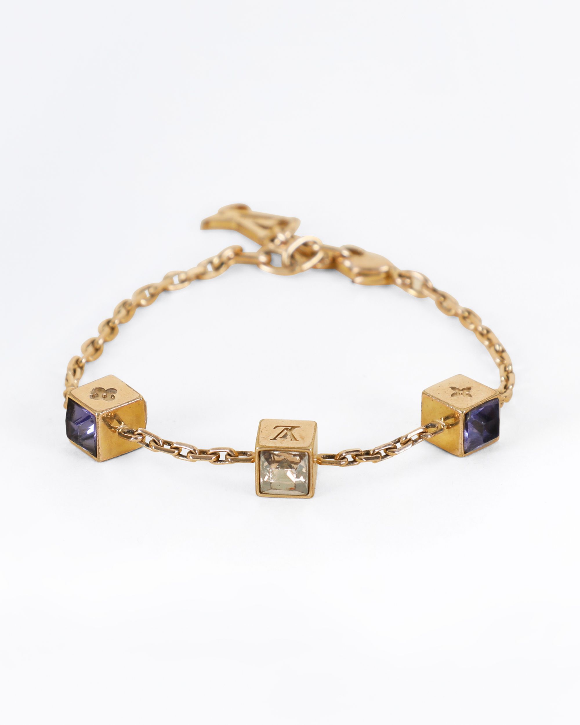 Louis Vuitton Crystal Gamble Bracelet | Vivrelle