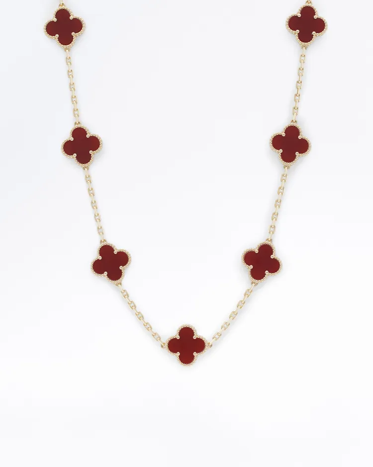 Vintage Alhambra 10 Motif Necklace