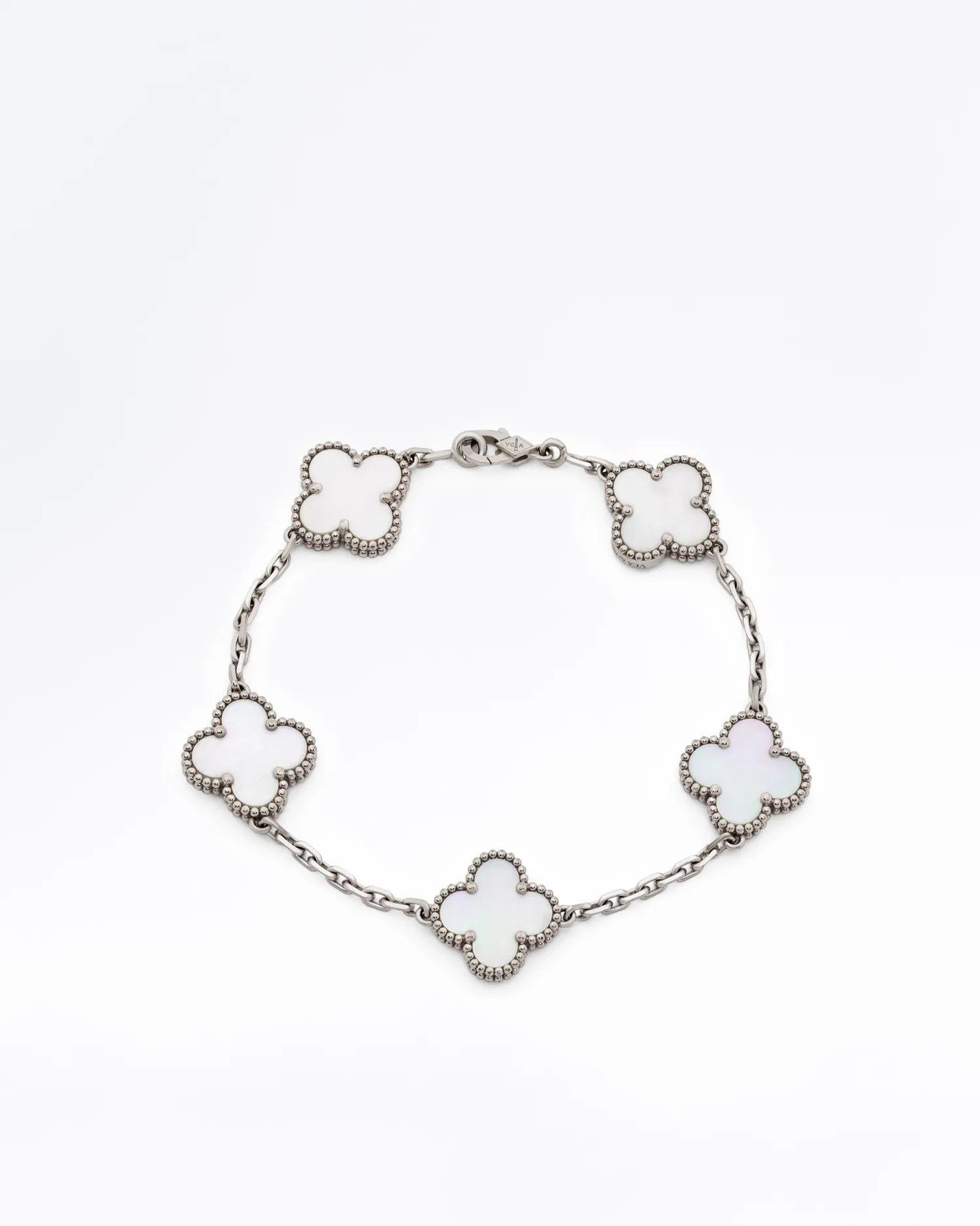 Vintage Alhambra 5 Motif Bracelet