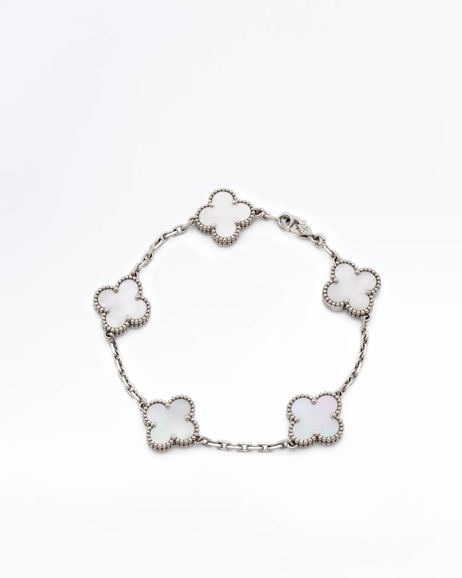 Vintage Alhambra 5 Motif Bracelet
