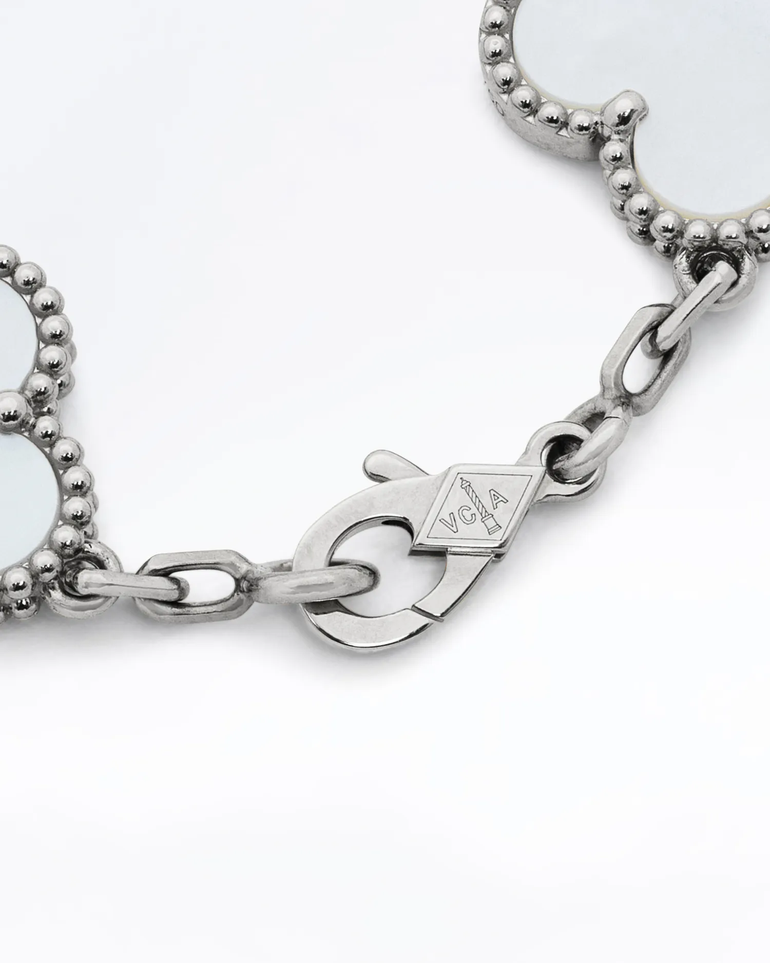 Vintage Alhambra 5 Motif Bracelet