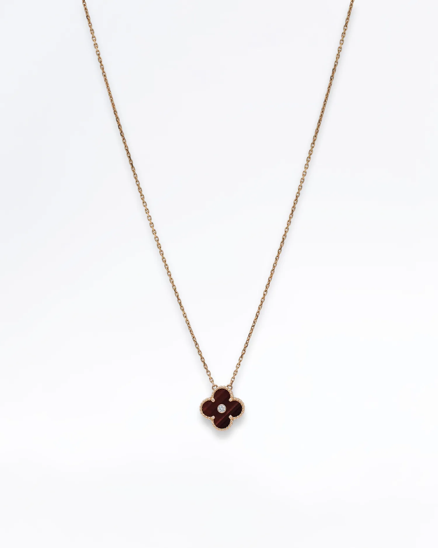 Single Motif Vintage Alhambra Holiday Necklace